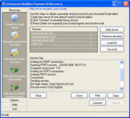 Advanced Mailbox Password Recovery screenshot